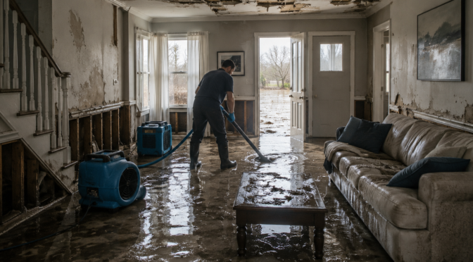Spore Growth Due to Water Damage: How Experts Ensure Fully Sanitised Surfaces