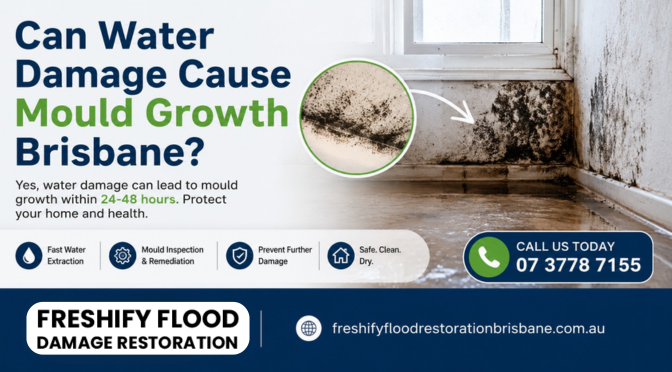 Can Water Damage Cause Mould Growth?