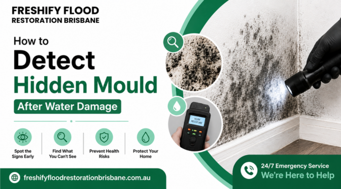 How Do You Detect Hidden Mould After Water Damage?