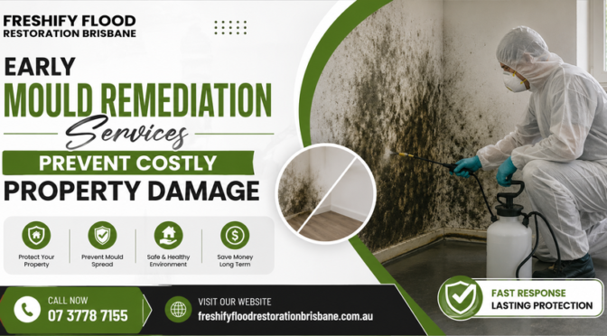 Why Early Mould Remediation Services Prevent Costly Property Damage?