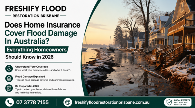 Does Home Insurance Cover Flood Damage In Australia? Everything Homeowners Should Know in 2026